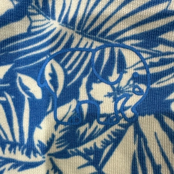 IVORY ELLA Cropped Floral Short Sleeved Hoodie, EUC! - Picture 5 of 8